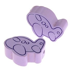 Airplane motif bead 'lilac' 1125 in stock 
