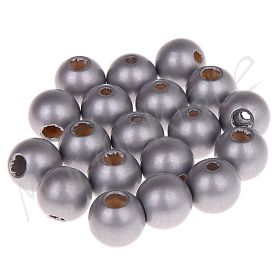 Safety beads 12mm - 25 pieces 'silver' 108 in stock 