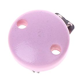 Schnullerclip mini / Holzclip Ø30mm 'rosa' 1942 auf Lager