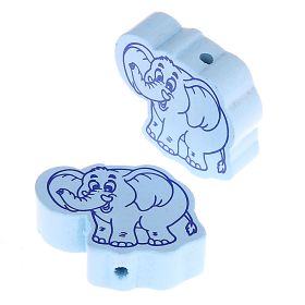 Motivperle Elefant II 'babyblau' 138 auf Lager