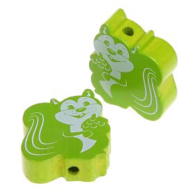 Motivperle Eichhörnchen 'gelbgrün' 782 auf Lager