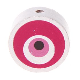 Nazar Eye motif bead disc 'pink' 456 in stock 