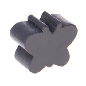 Motivperle Schmetterling Mini 'grau' 1000 auf Lager