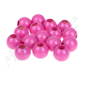 Safety beads 12mm - 25 pieces 'pink' 33 in stock 