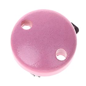 Ø30mm Schnullerclip / Holzclip mini - SALE 'babyrosa' 393 auf Lager