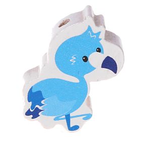 Motivperle Flamingo 'hellblau' 70 auf Lager
