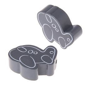Airplane motif bead 'gray' 141 in stock 