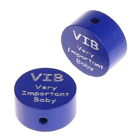 Motivperle Scheibe VIB Very Important Baby 'dunkelblau' 2637 auf Lager
