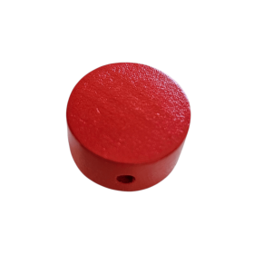 Blank disk 20 mm without print 'red' 834 in stock 