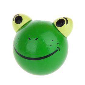 3D frog motif bead 'lemon' 971 in stock 