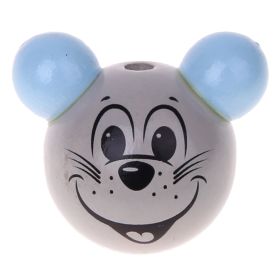 3D motif bead mouse 'baby blue' 436 in stock 