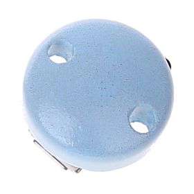 Ø30mm Schnullerclip / Holzclip mini - SALE 'babyblau' 497 auf Lager