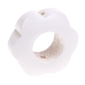 Motivperle Lochblume 'weiß' 439 auf Lager