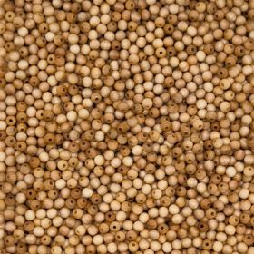 Holzperlen 6mm • 50 Stück 'natur' 9 auf Lager