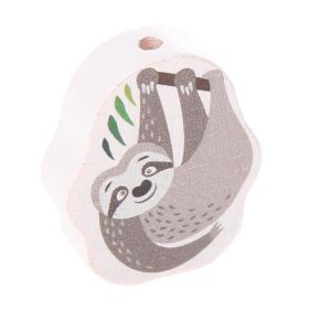 Motivperle Faultier 'grau' 42 auf Lager