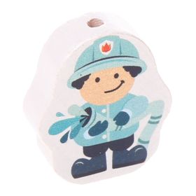 Motivperle Feuerwehrmann 'mint' 81 auf Lager