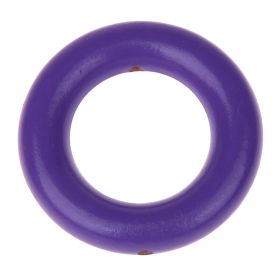 50mm wooden rings - SALE 'purple' 996 in stock 