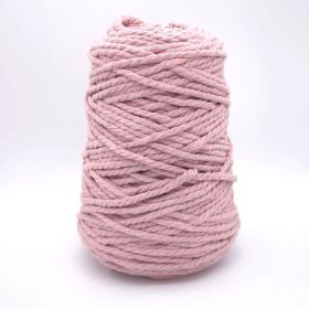 Makramee Baumwollkordel Ø 5mm  • 1 Meter 'altrosa' 303 auf Lager