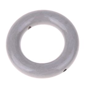 50mm wooden rings - SALE 'light gray' 650 in stock 