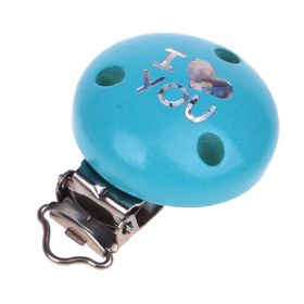 Motivclip I Love You 'helltürkis' 175 auf Lager