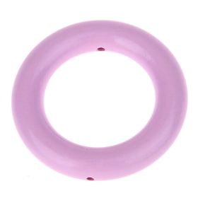 65mm wooden rings / grasping toy - SALE 'light pink' 599 in stock 