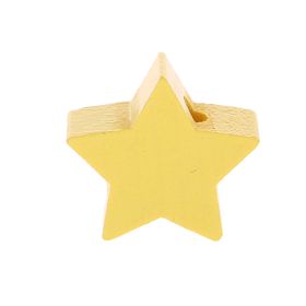 Motif bead star mini 'pastel yellow' 927 in stock 