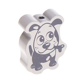 Motivperle Hund 'hellgrau' 290 auf Lager