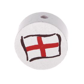 Motif bead disc flag 'England' 808 in stock 