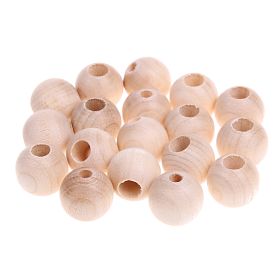 Safety beads 12mm - 25 pieces 'raw' 132 in stock 