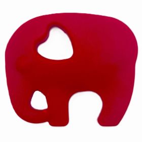Beißring Elefant 'rot' 14 auf Lager